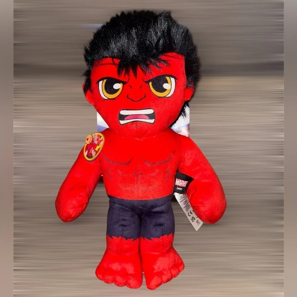 Marvel Plush Talkers 11.75” Red Hulk Captain America Brave New World Plush Doll